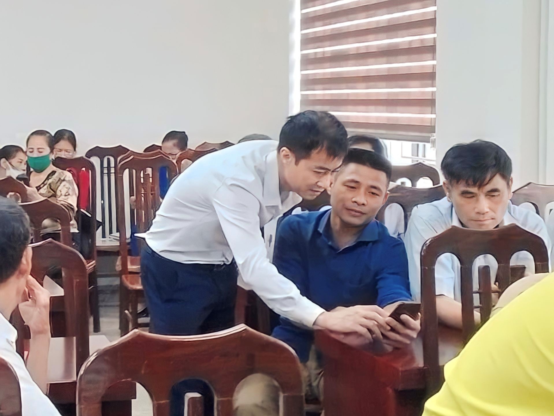 Ảnh: Lớp tập huấn sử dụng Bộ công cụ đánh giá, công nhận Công dân học tập do HKH tỉnh tổ chức.